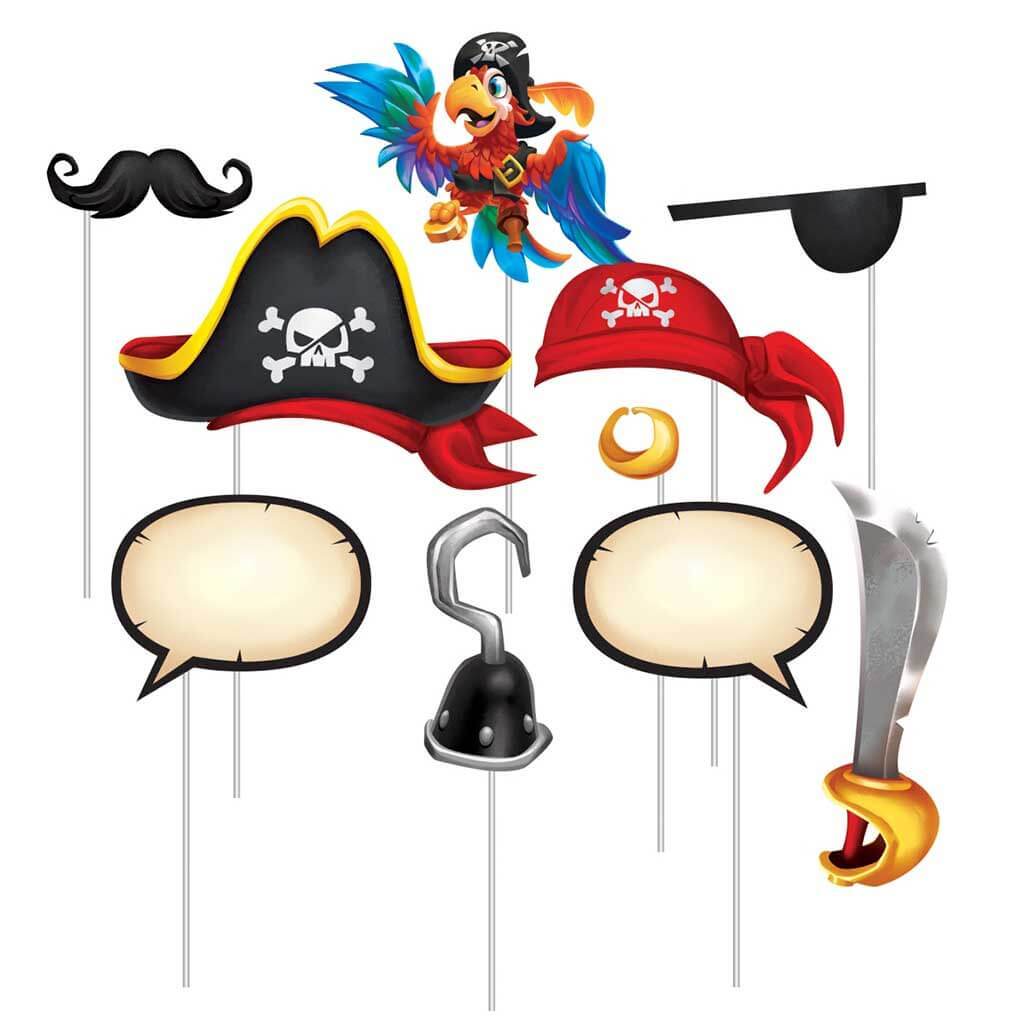 Pirate Treasure Photo Props