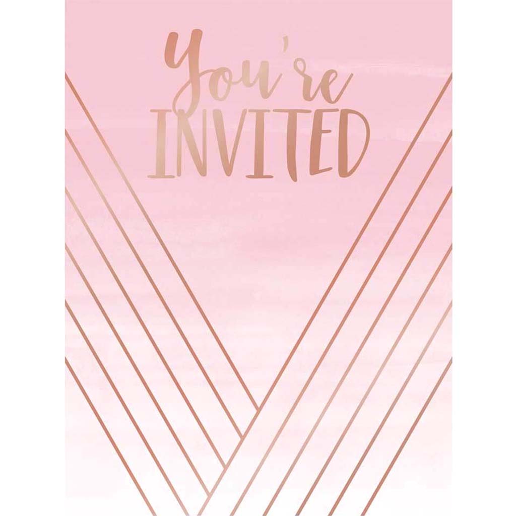 Rosé All Day Postcard Invitations