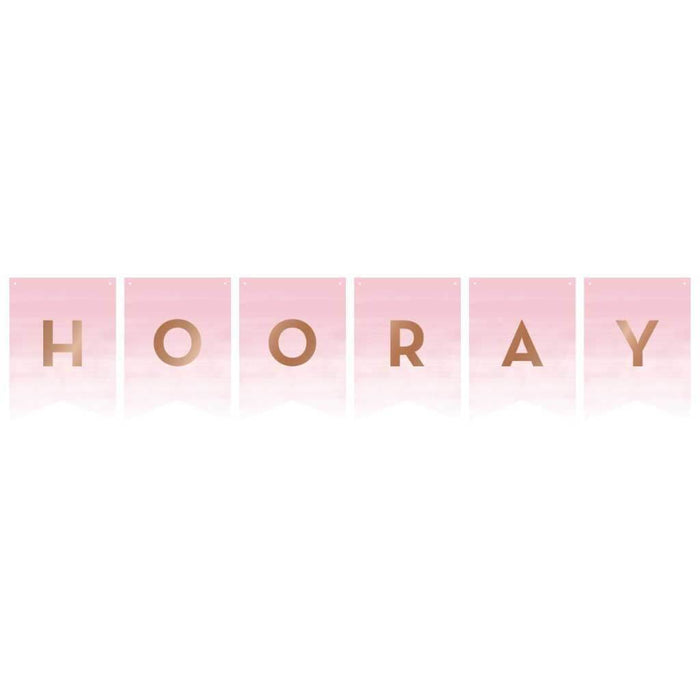 Rosé All Day Ribbon Banner