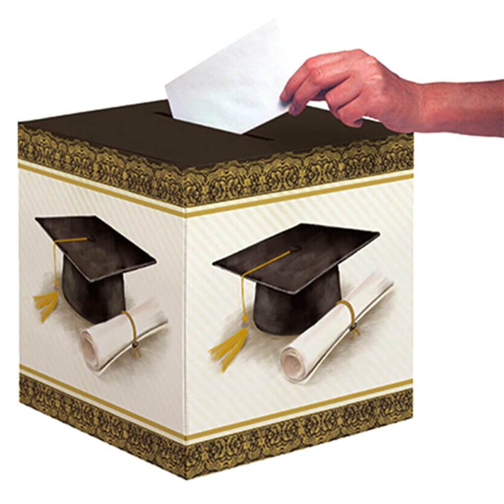 Classic Graduation 12inx12in Card Box