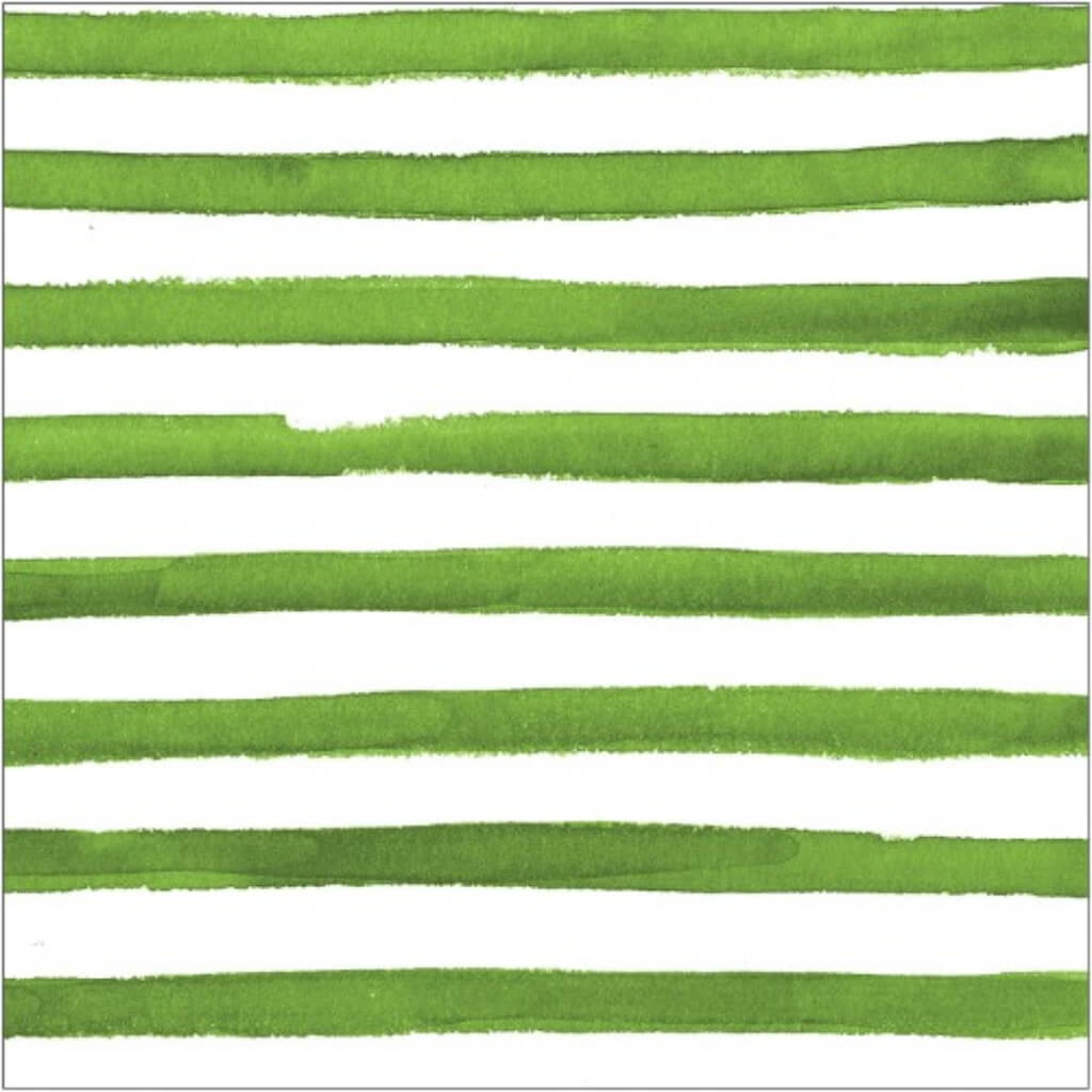 Verdi Dotted and Striped Luncheon Napkin 3ply 16ct