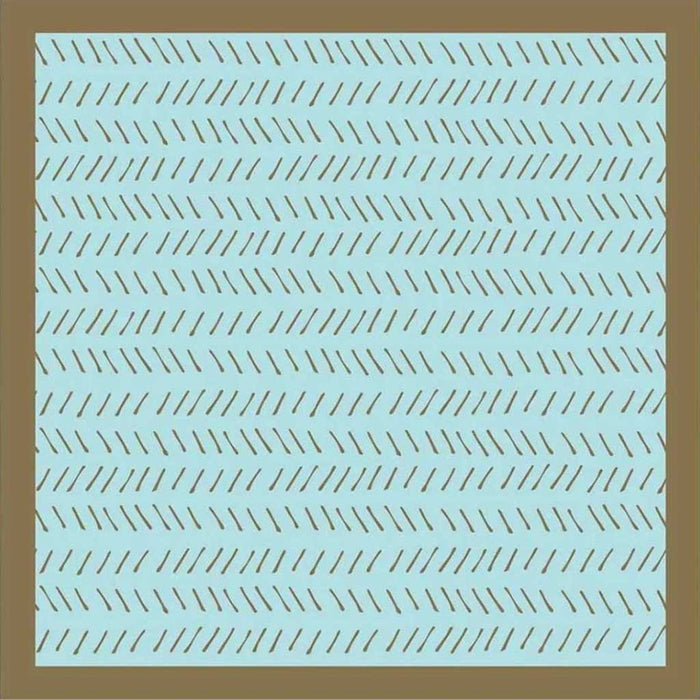 Gilded Geo Hatch Beverage Napkin 3Ply 24ct