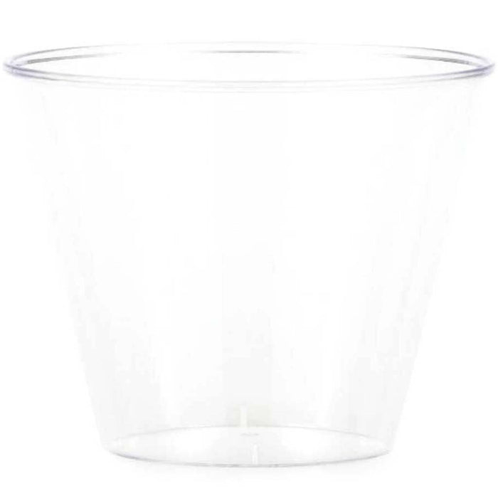 Clear Plastic Tumblers 9oz 8ct