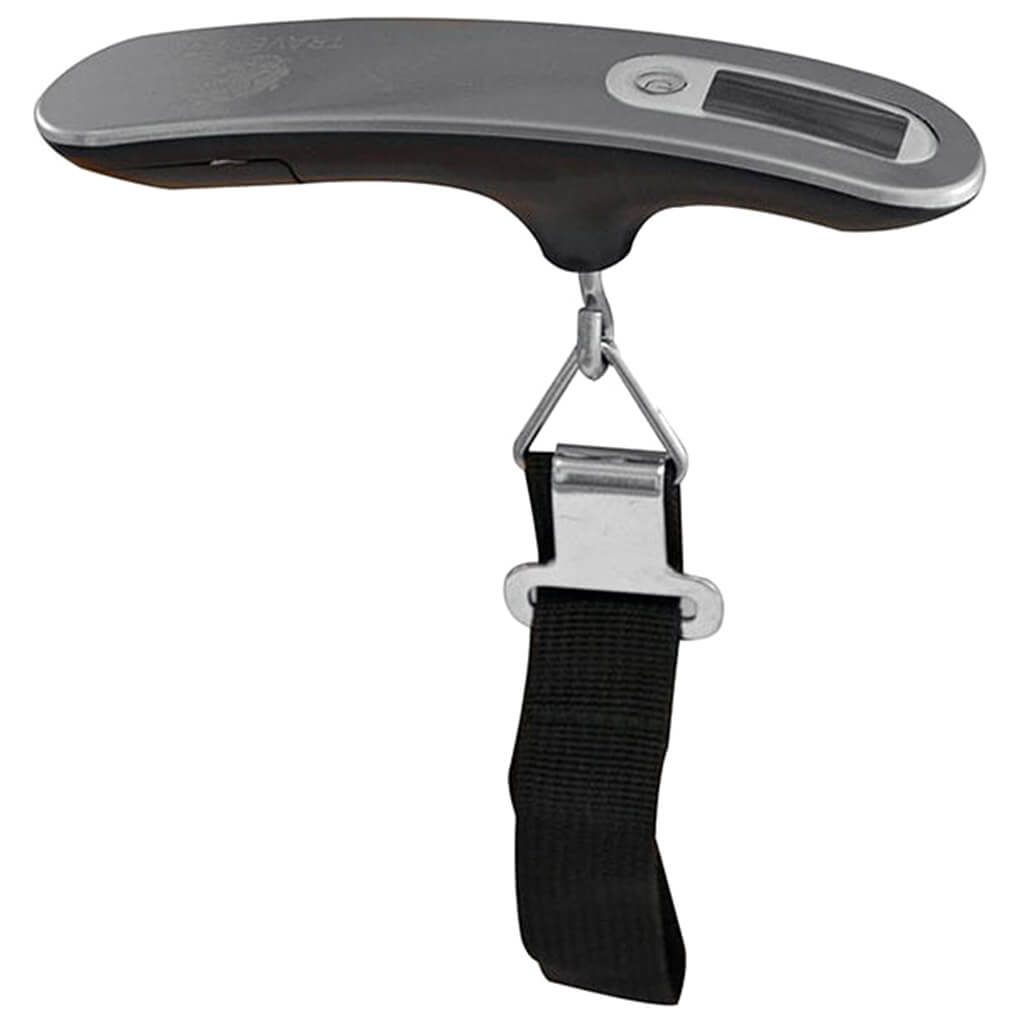 GoGreen Power Digital Luggage Scale with Strap Silver