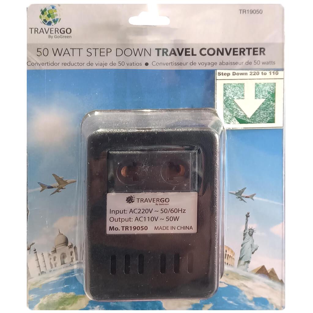 50-Watt Step Down Travel Converter