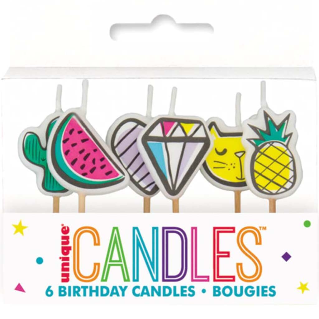 Favorite Things Pick Birthday Candles 6ct