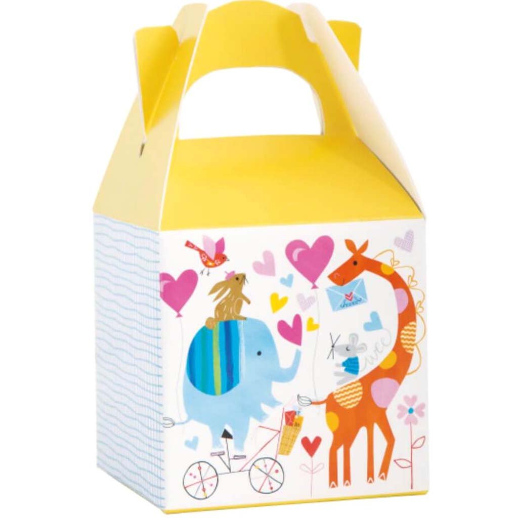 Zoo Baby Shower Favor Boxes 8ct