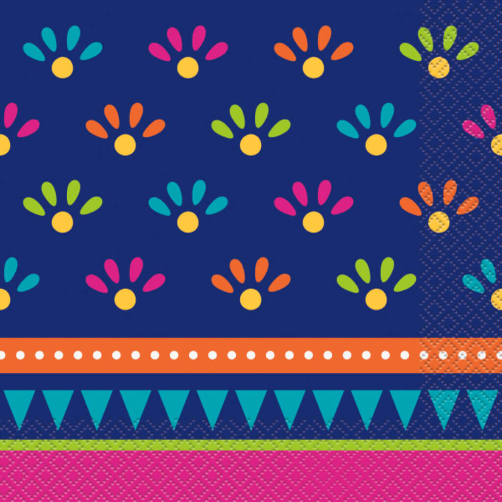 Boho Fiesta Luncheon Napkins 20ct