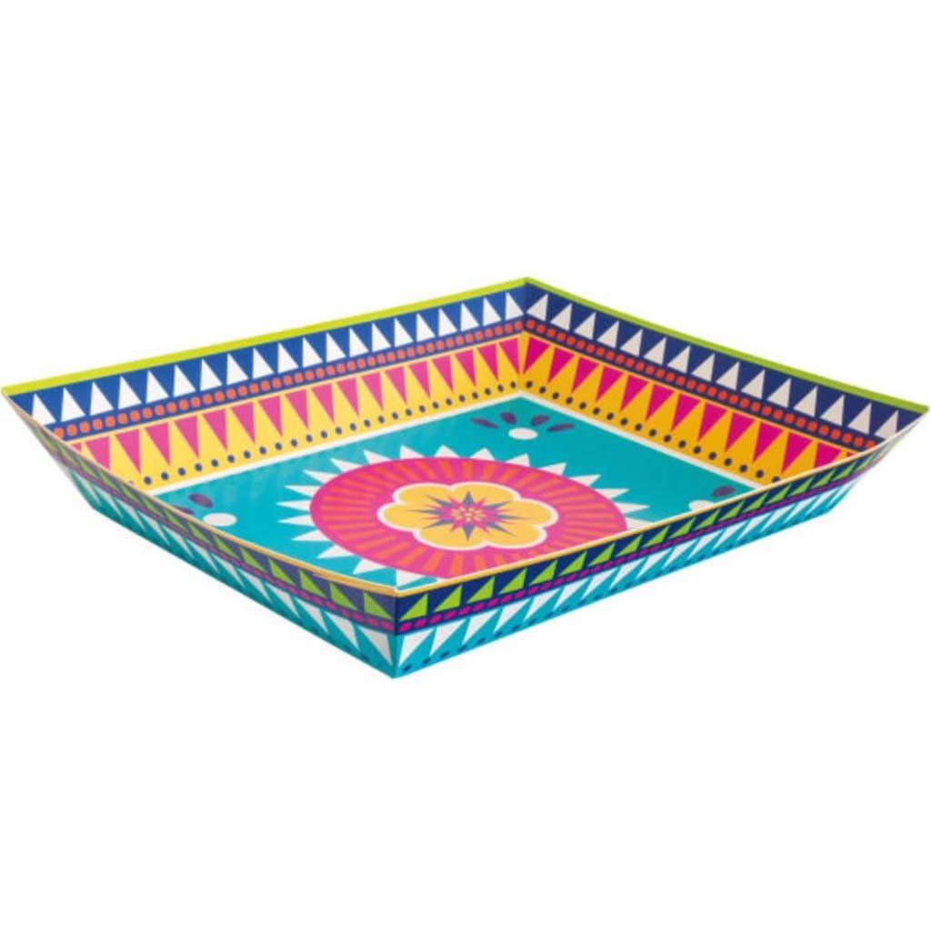 Boho Fiesta Paper Snack Tray