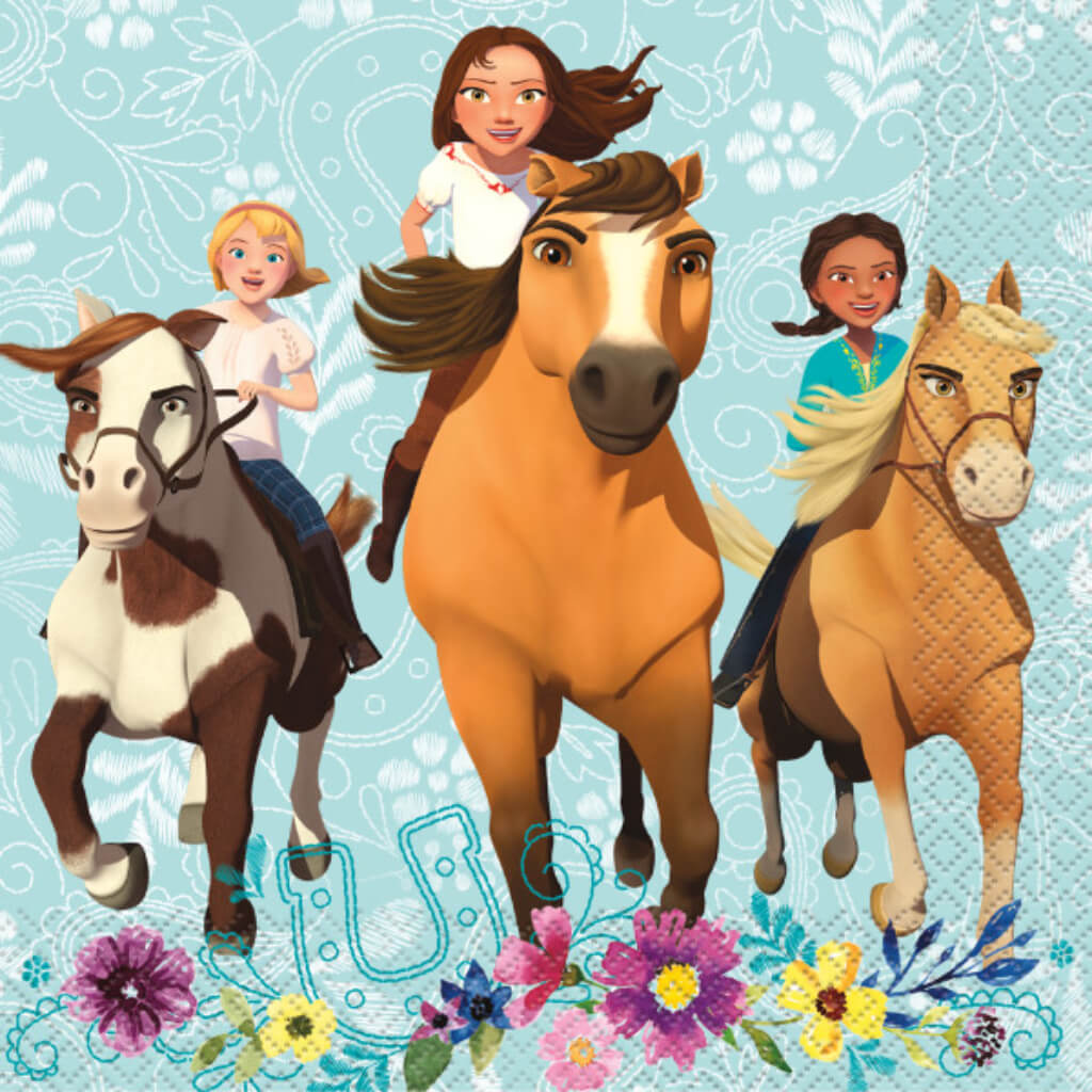 Spirit Riding Free Luncheon Napkins 16ct