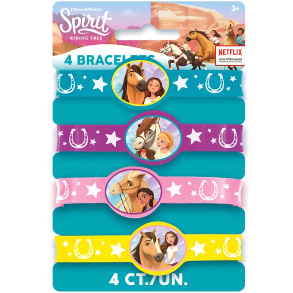 Spirit Riding Free Stretchy Bracelets 4ct