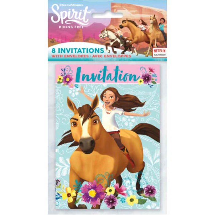 Spirit Riding Free Invitations 8ct