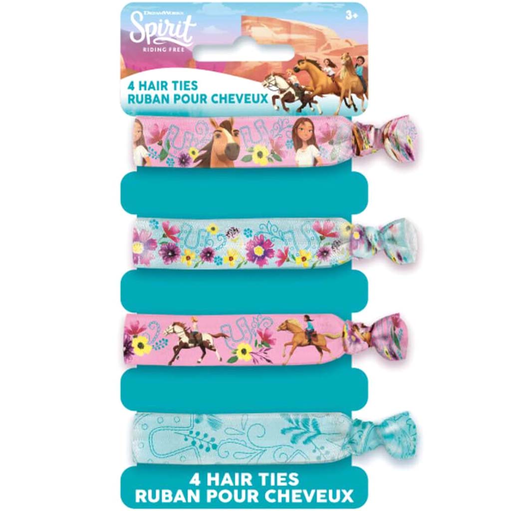 Spirit Riding Free Hair Ties 4ct