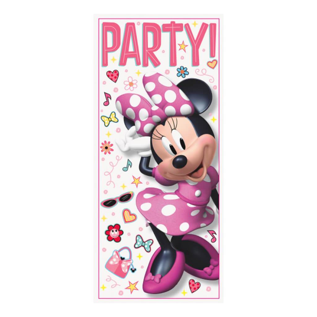 Disney Iconic Minnie Mouse Door Poster 27in x 60in