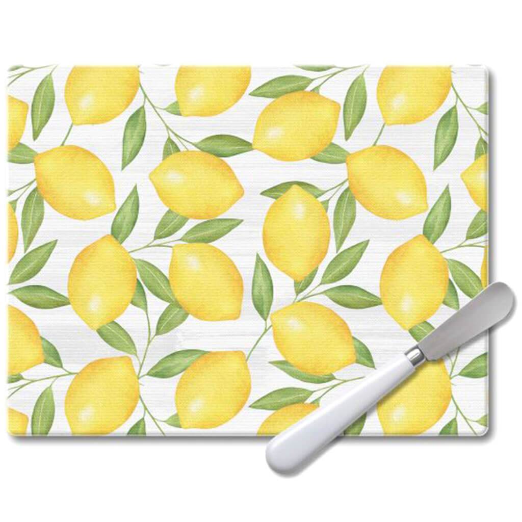 Cheese Board Set Lemons