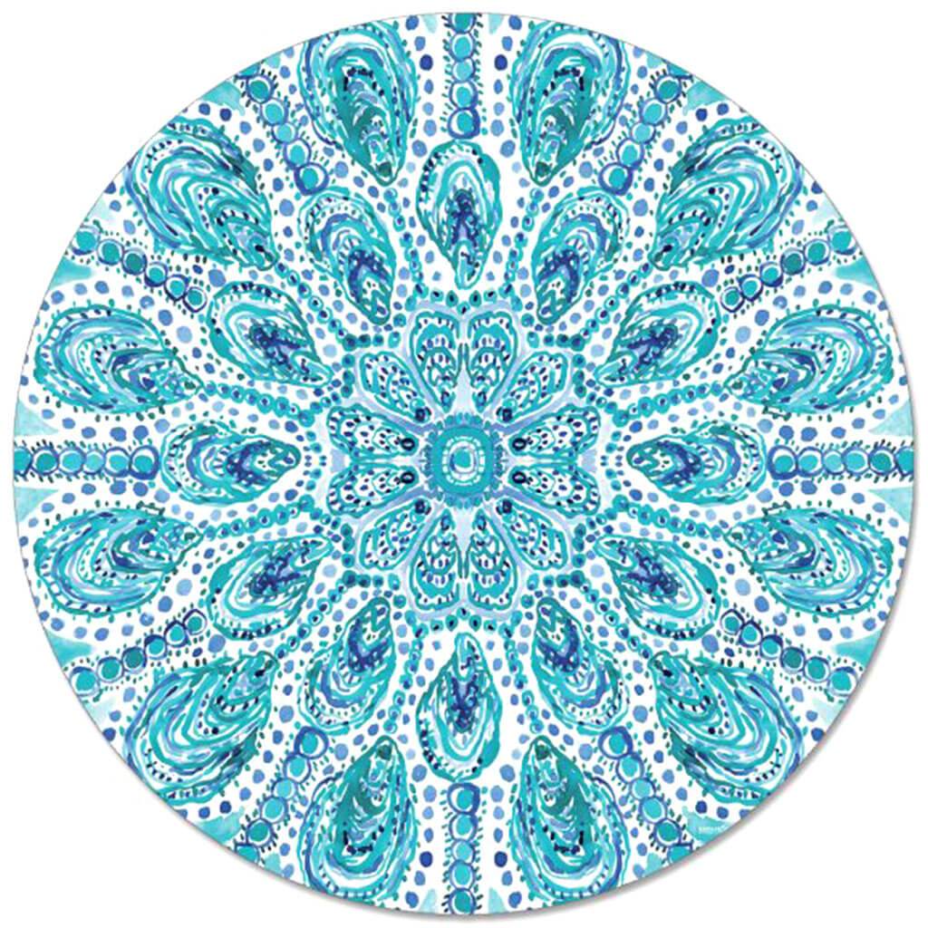 Glass Lazy Susans Ocean Fantasy