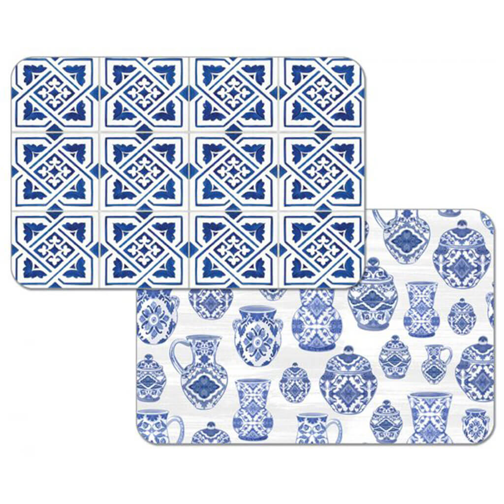 Blue Delft Plastic Placemat