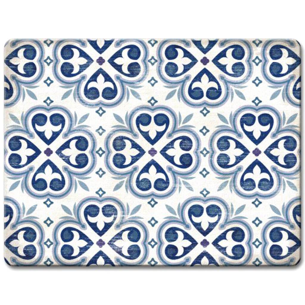 Blue And White Counter Saver, 15in X 12in