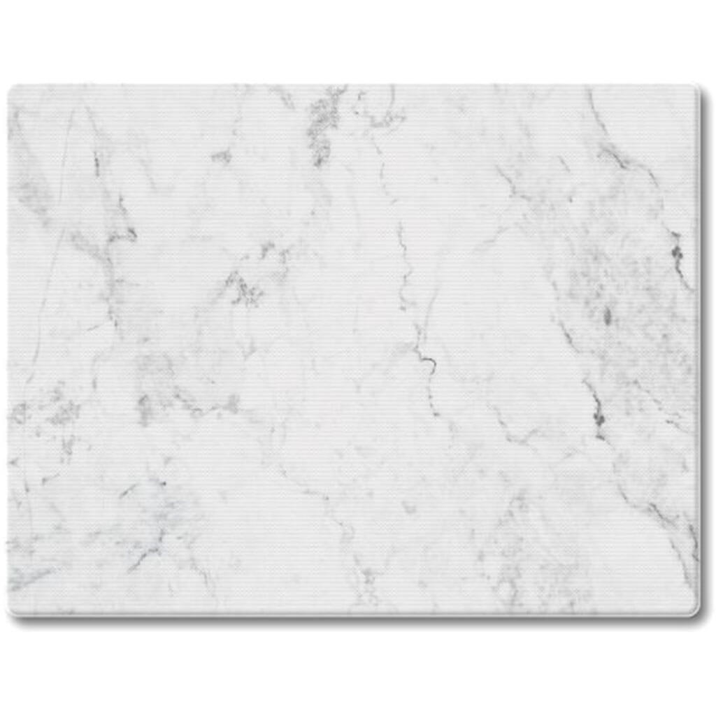 Counter Saver White Marble, 10in X 8in