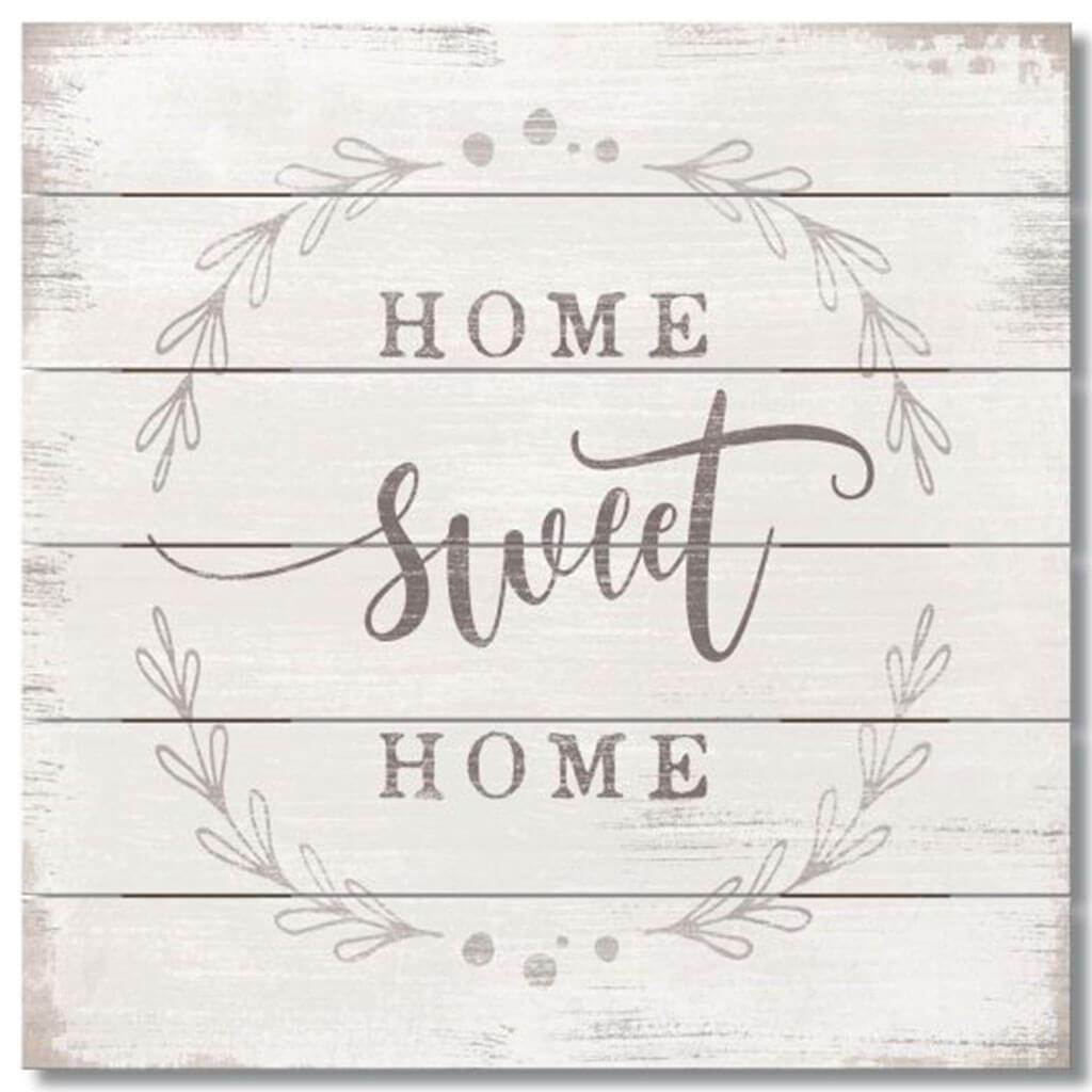 Home Sweet Home  Pallet Sign 12in X 12in