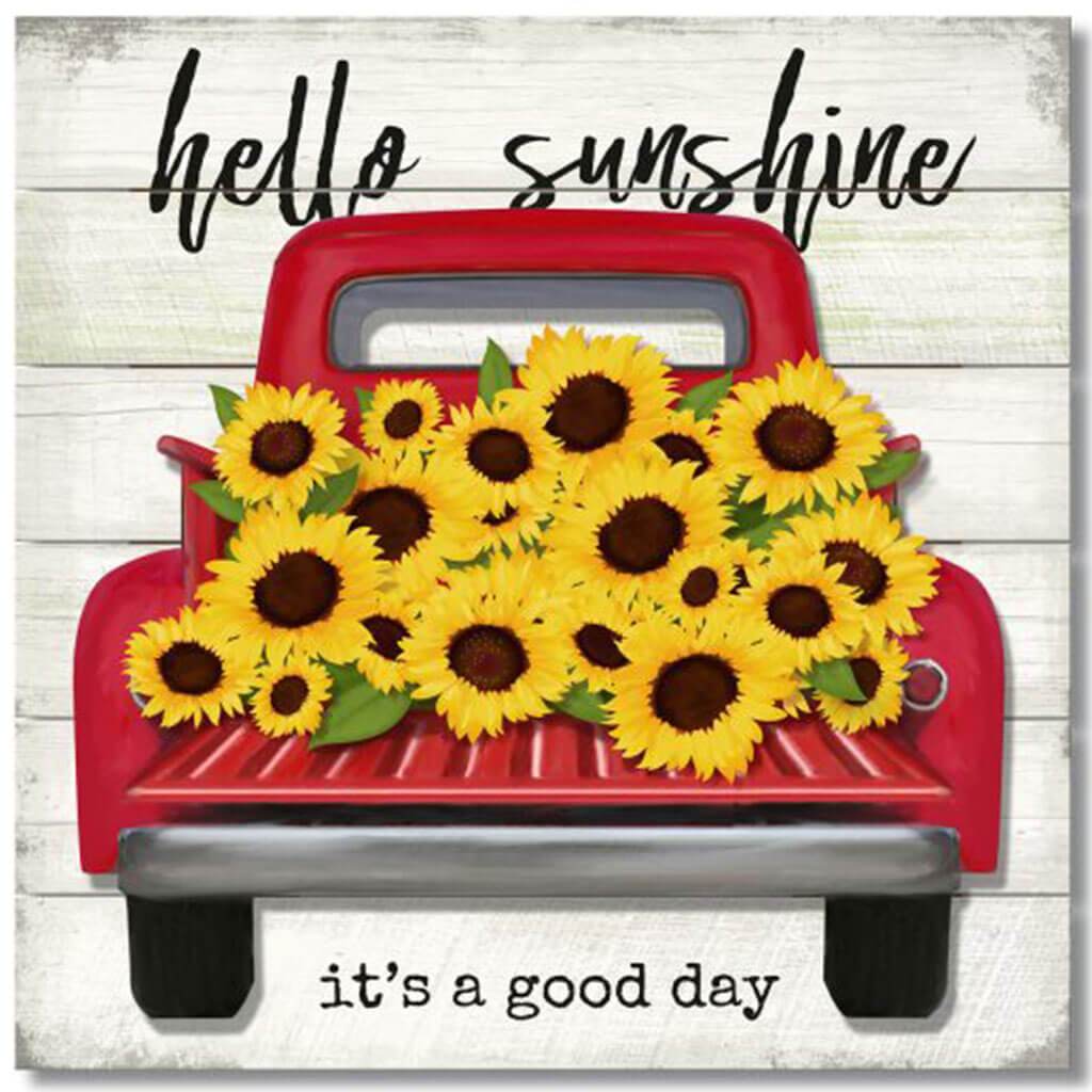 Hello Sunshine Pallet Sign