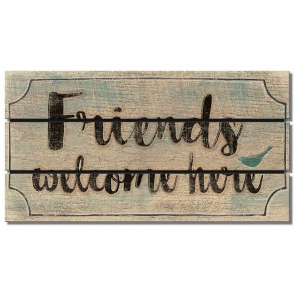 Friends Welcome Pallet Magnet