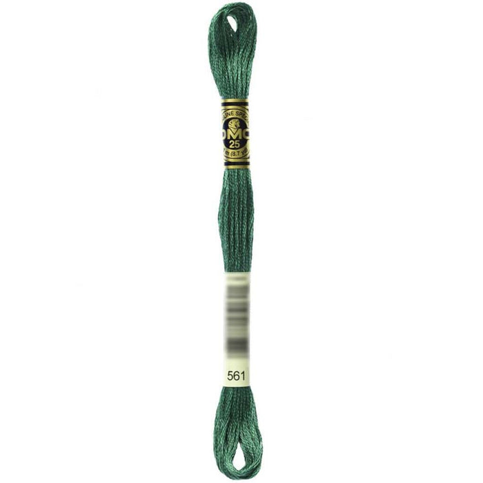 Dmc Floss Very Dark Jade Jade 