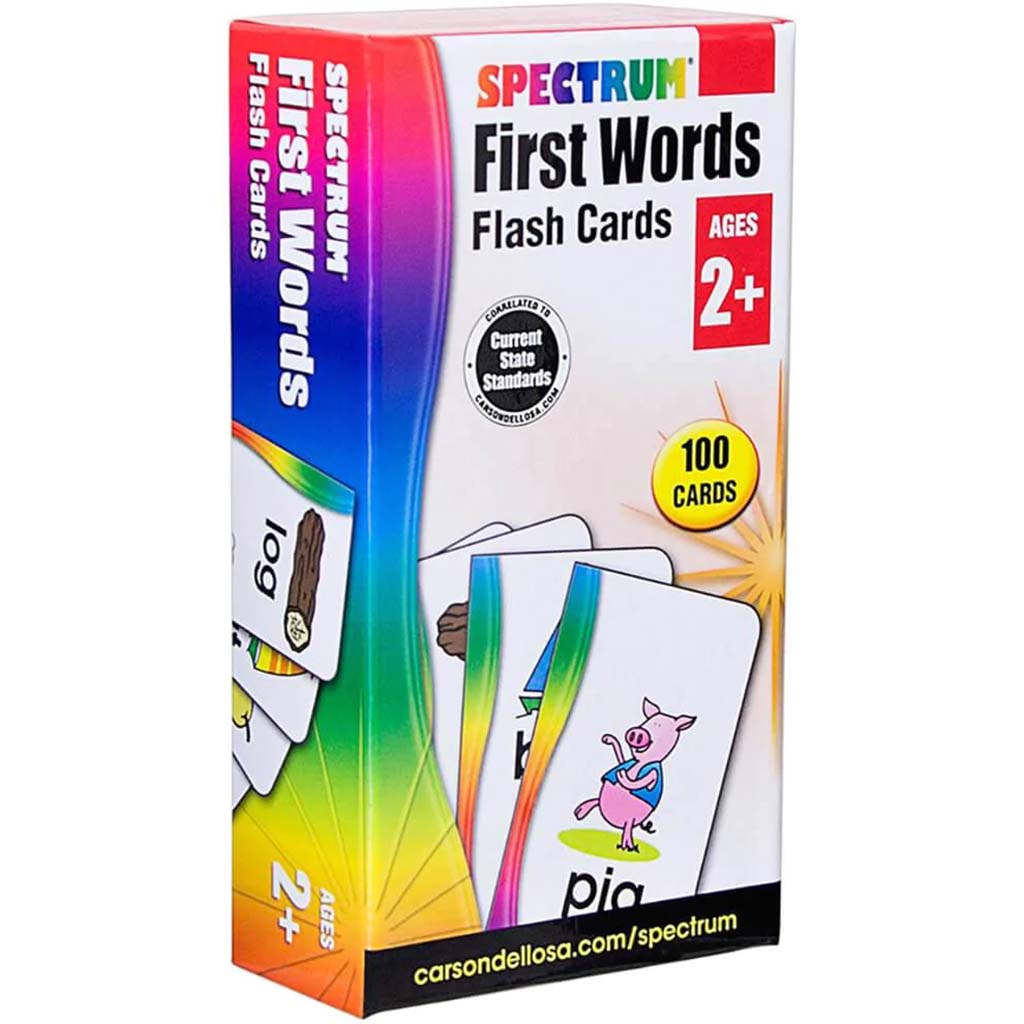 First Words Flash Cards Grade Toddler-PK
