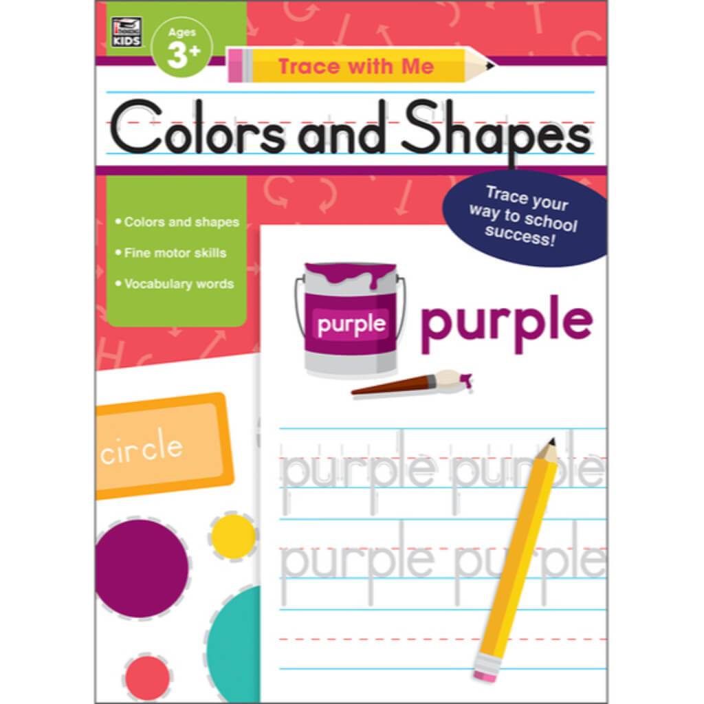 Colors and Shapes Activity Book Grade Preschool-2