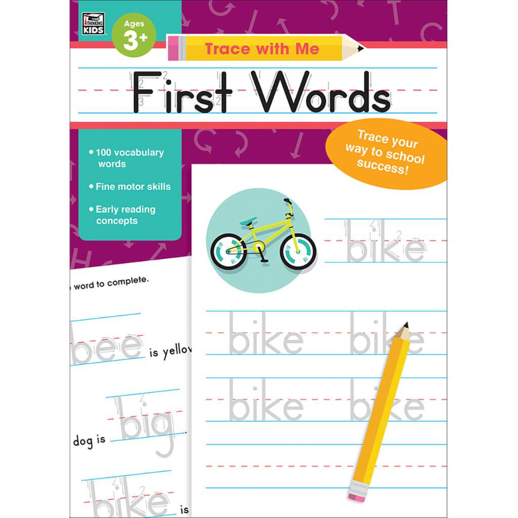 First Words Activity Book Grade Preschool-2