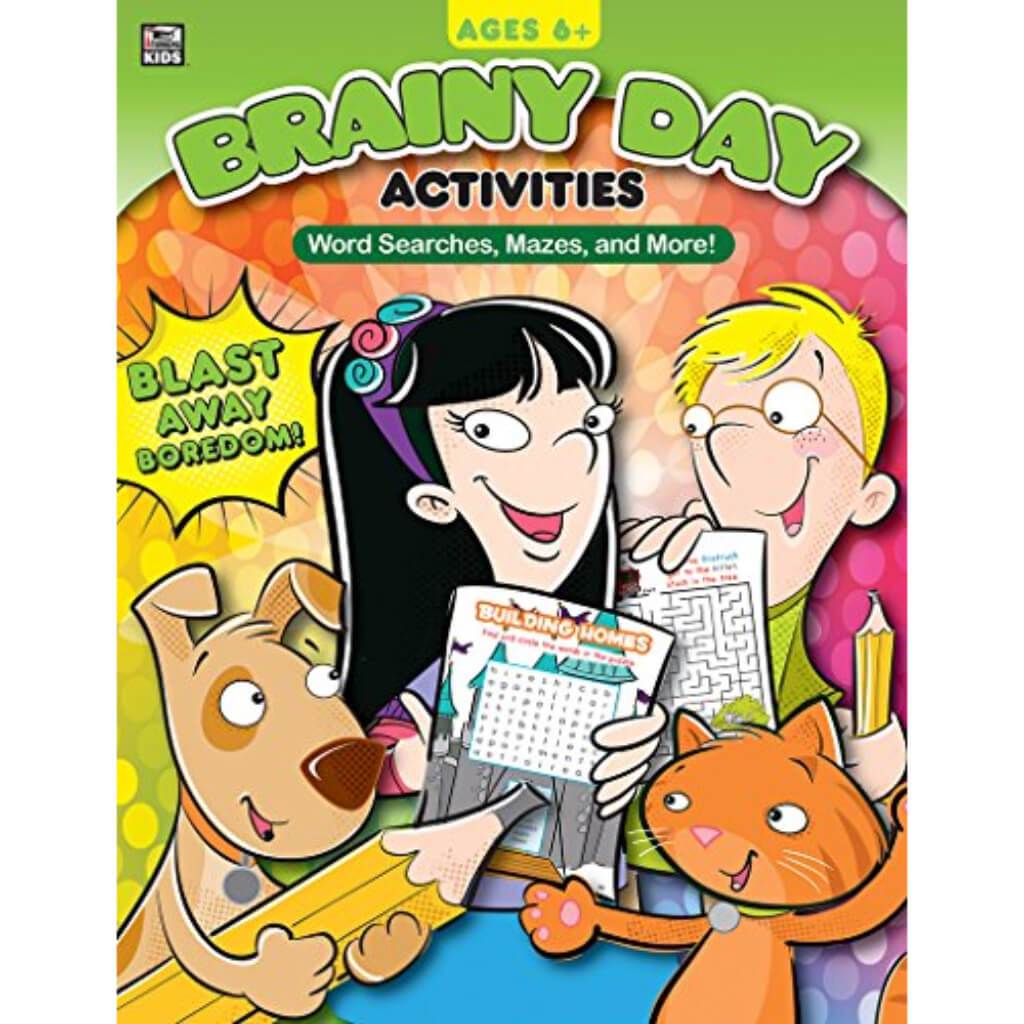 Word Searches, Mazes, and More Activity Book Grade 1-3