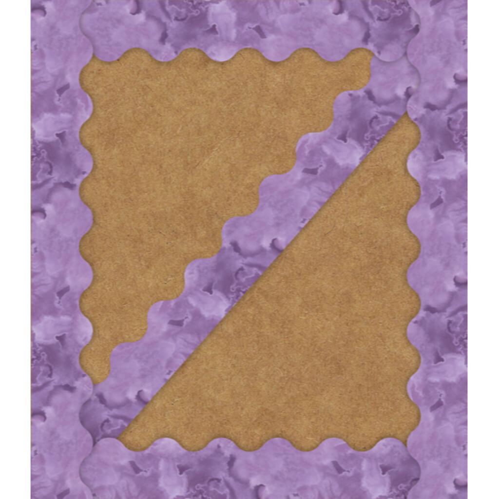 Watercolor Purple Borders