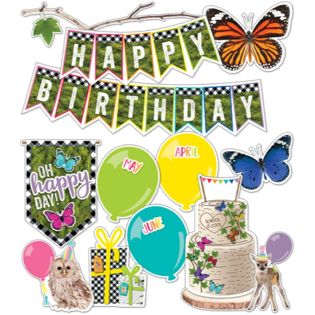 Woodland Whimsey Birthday Bulletin Board