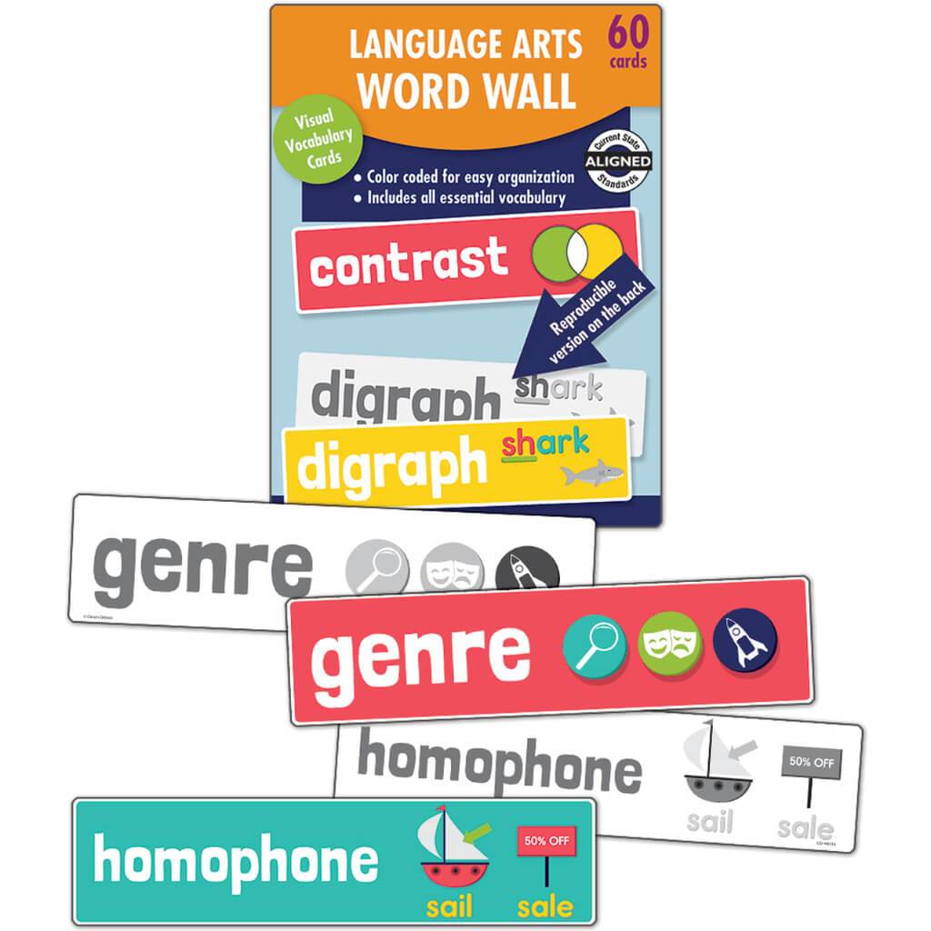 Language Arts Word Wall Gr Games &amp; Manipulatives