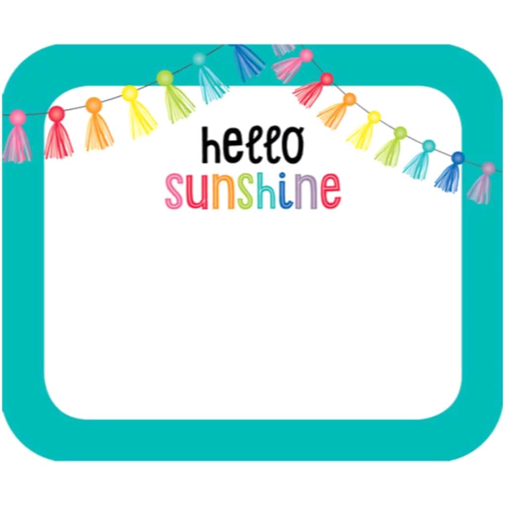 Hello Sunshine Name Tags