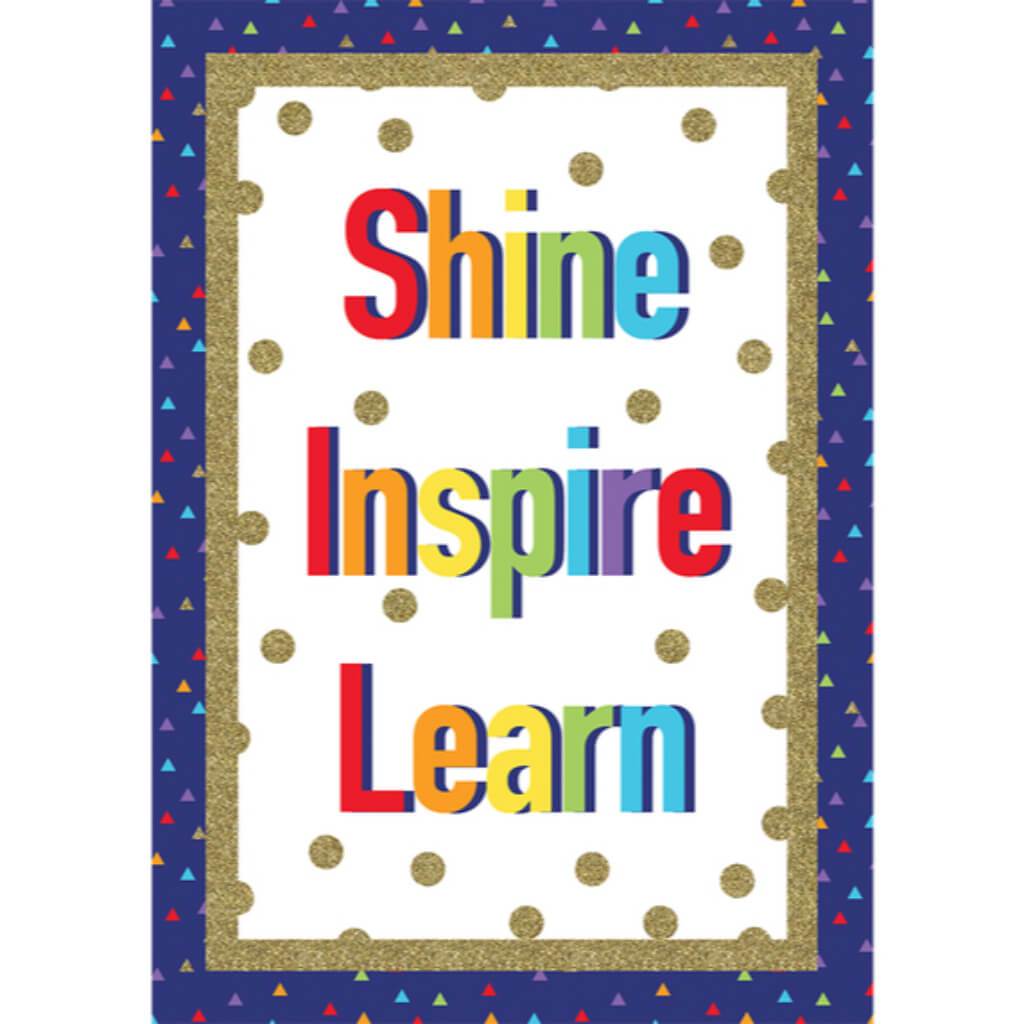 Sparkle Shine Shine Inspire Poster