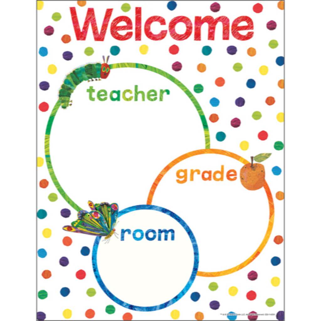 World Of Eric Carle Welcome Chart