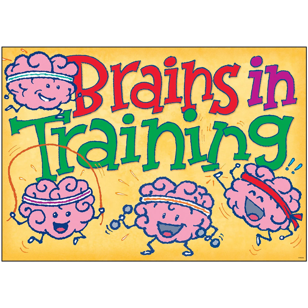 Brains In Training Poster