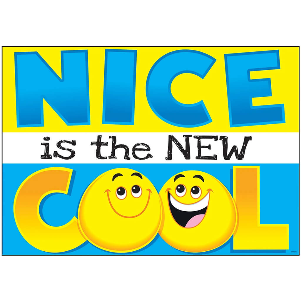 Nice Is The New Cool Poster