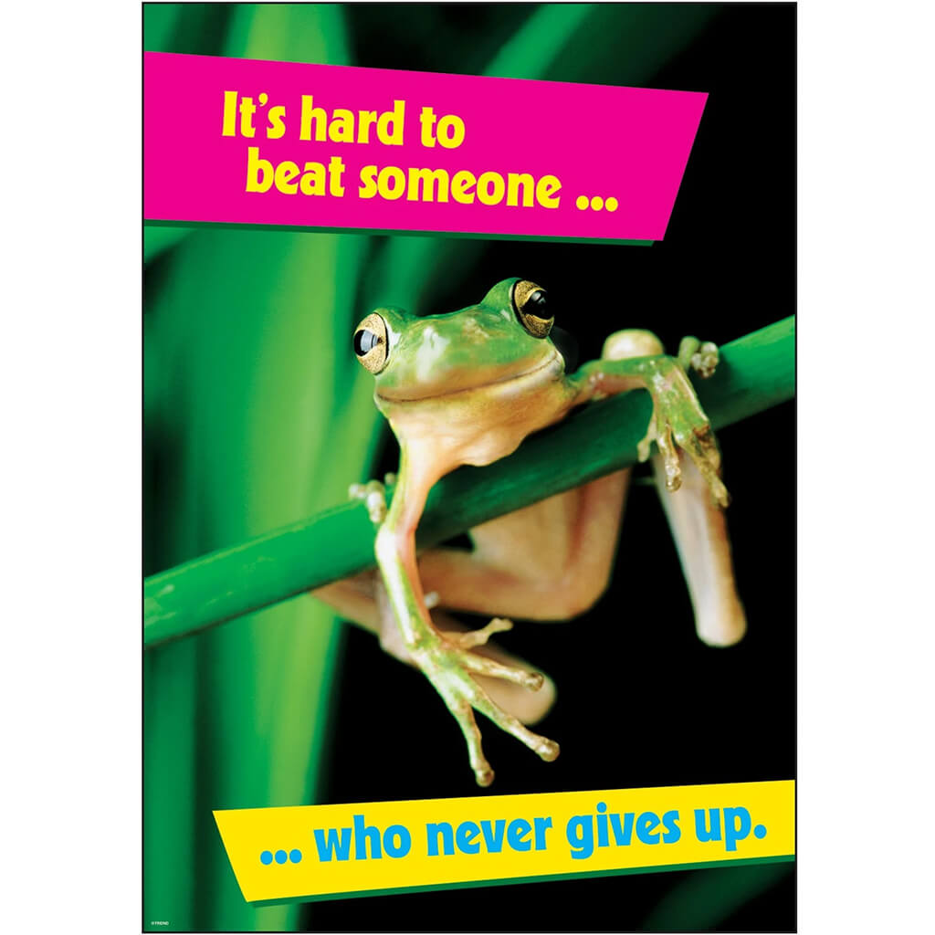 It's Hard To Beat Someone Poster