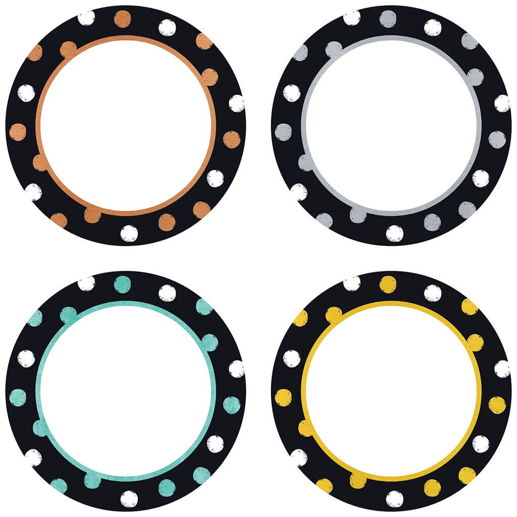 I Love Metal Dot Circles Classic Accents Variety Pack