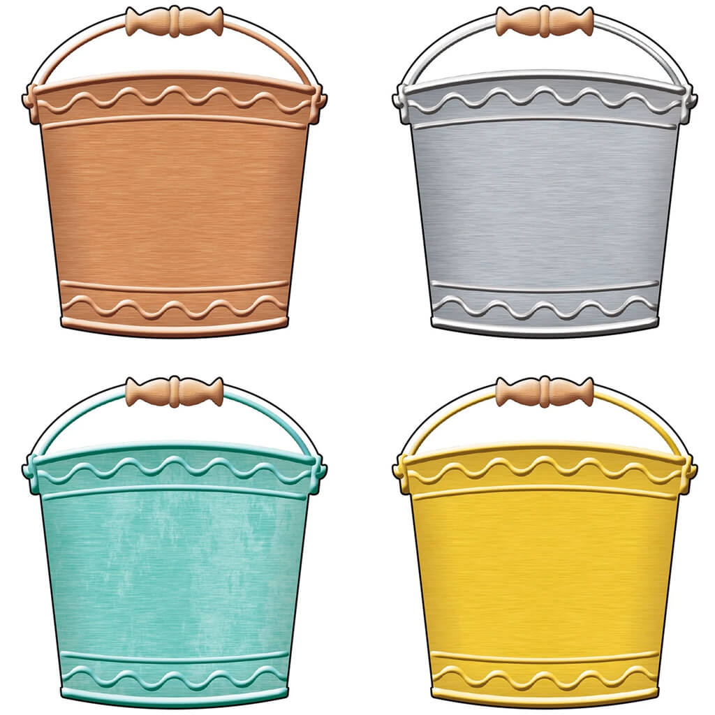 I Love Metal Buckets Mini Accents Variety Pack