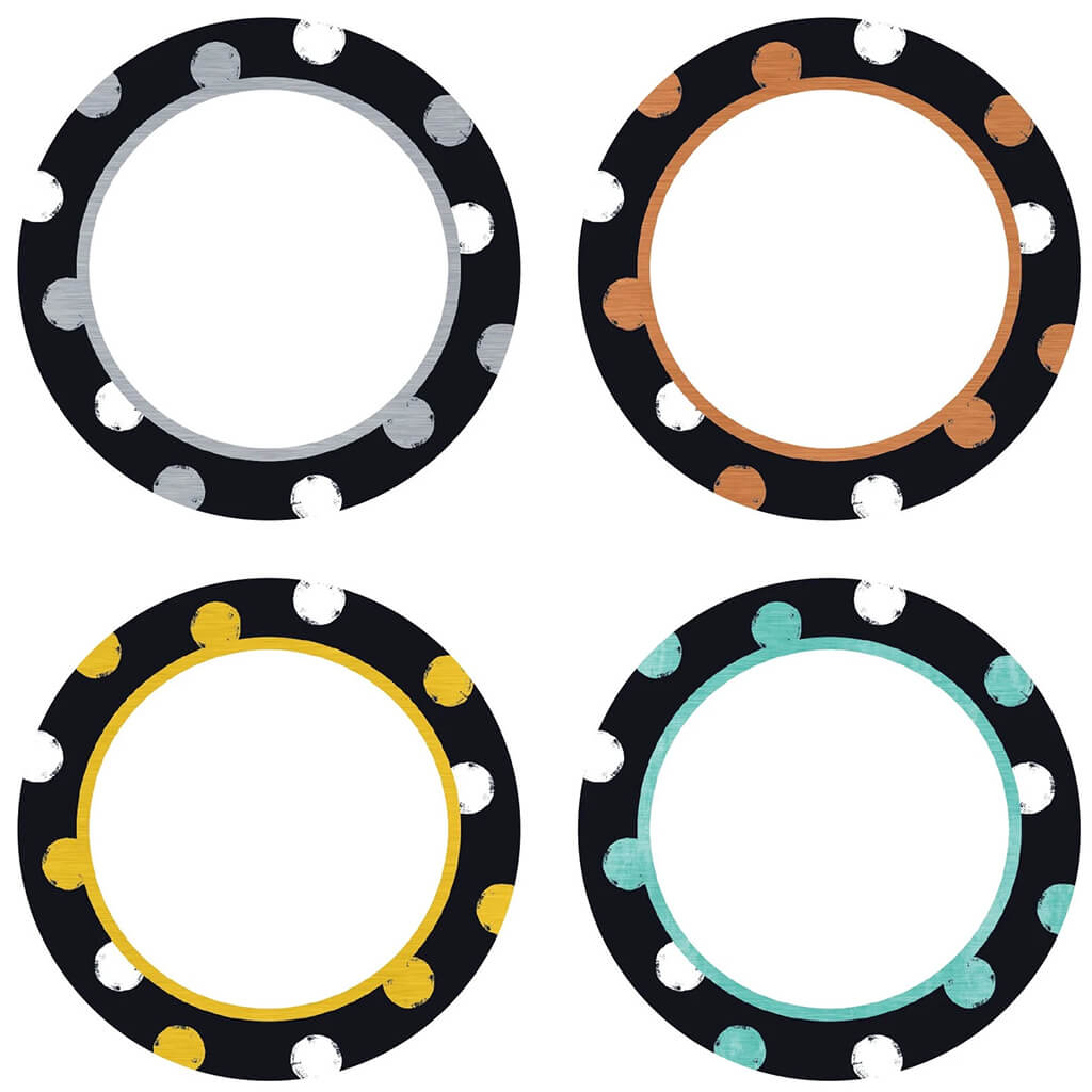 I Love Metal Dot Circles Mini Accents Variety Pack