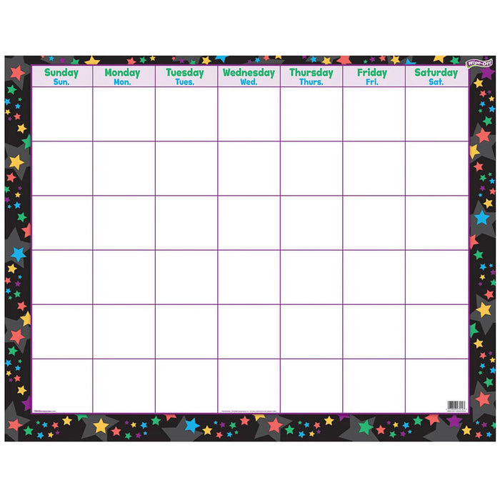 Stargazer Wipe-Off Calendar