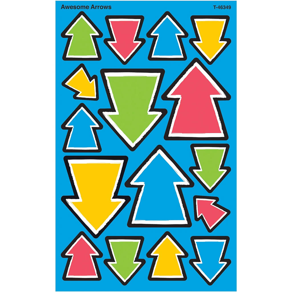 Awesome Arrows SuperShapes Stickers