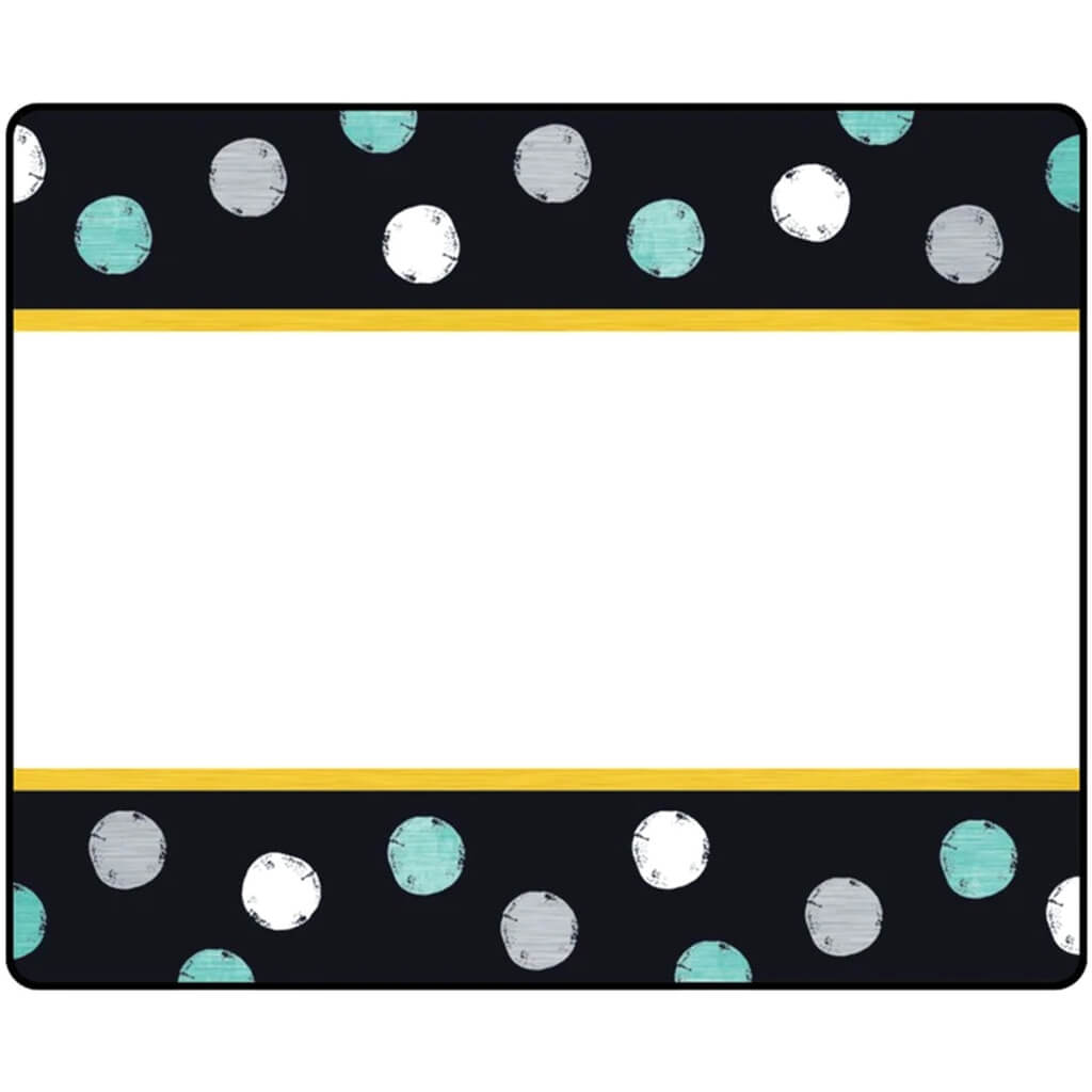 I Love Metal Dots Terrific Labels