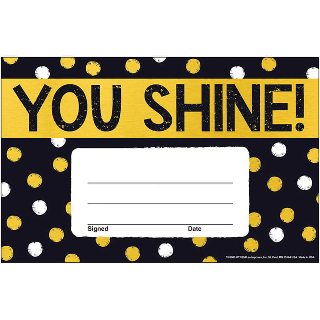 You Shine Dots Recognition Awards