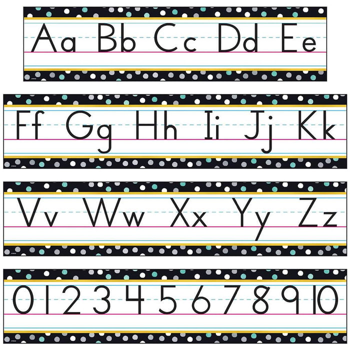 I Metal Alphabet Mini Bulletin Board Set