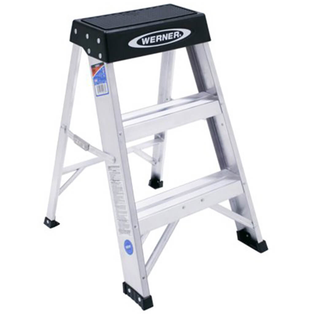 Rated Industrial Grade Aluminum Step Stool