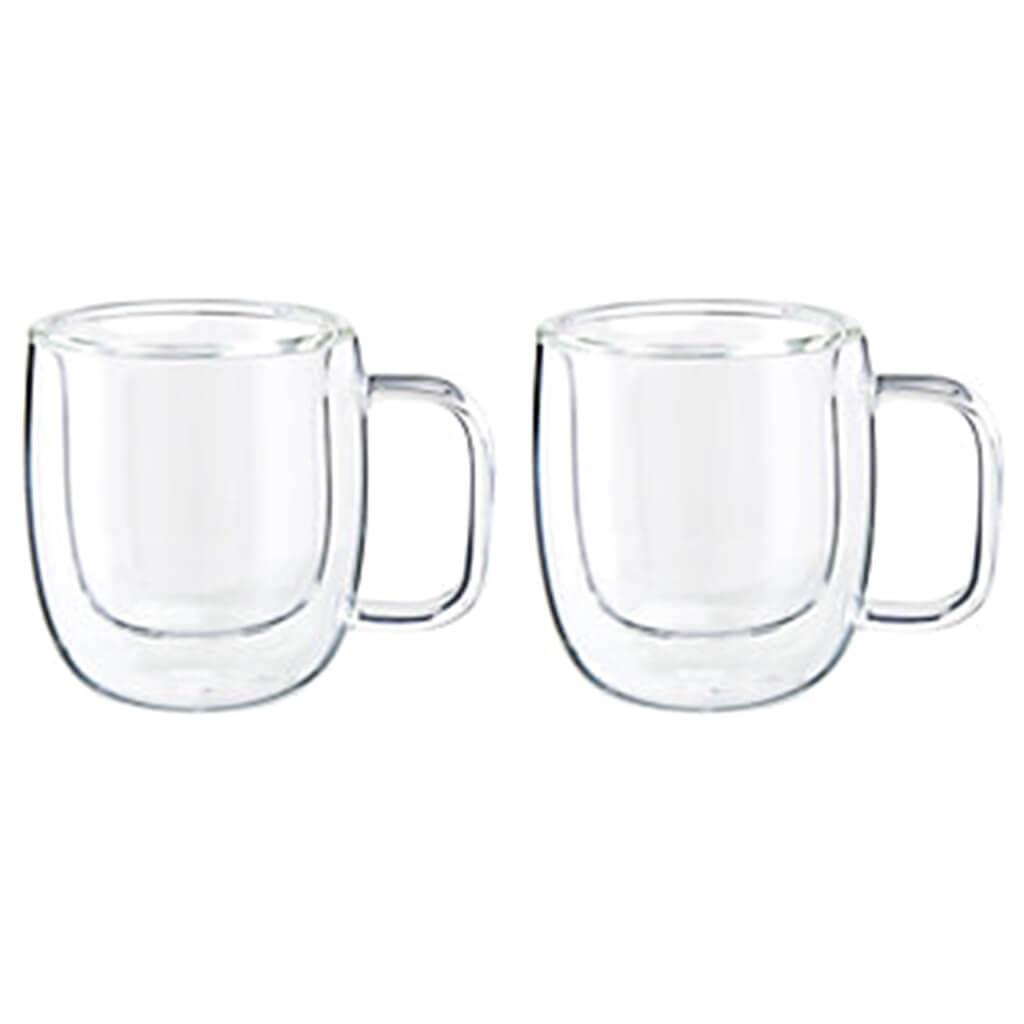 Espresso Glass Mug 2pc, 80ml